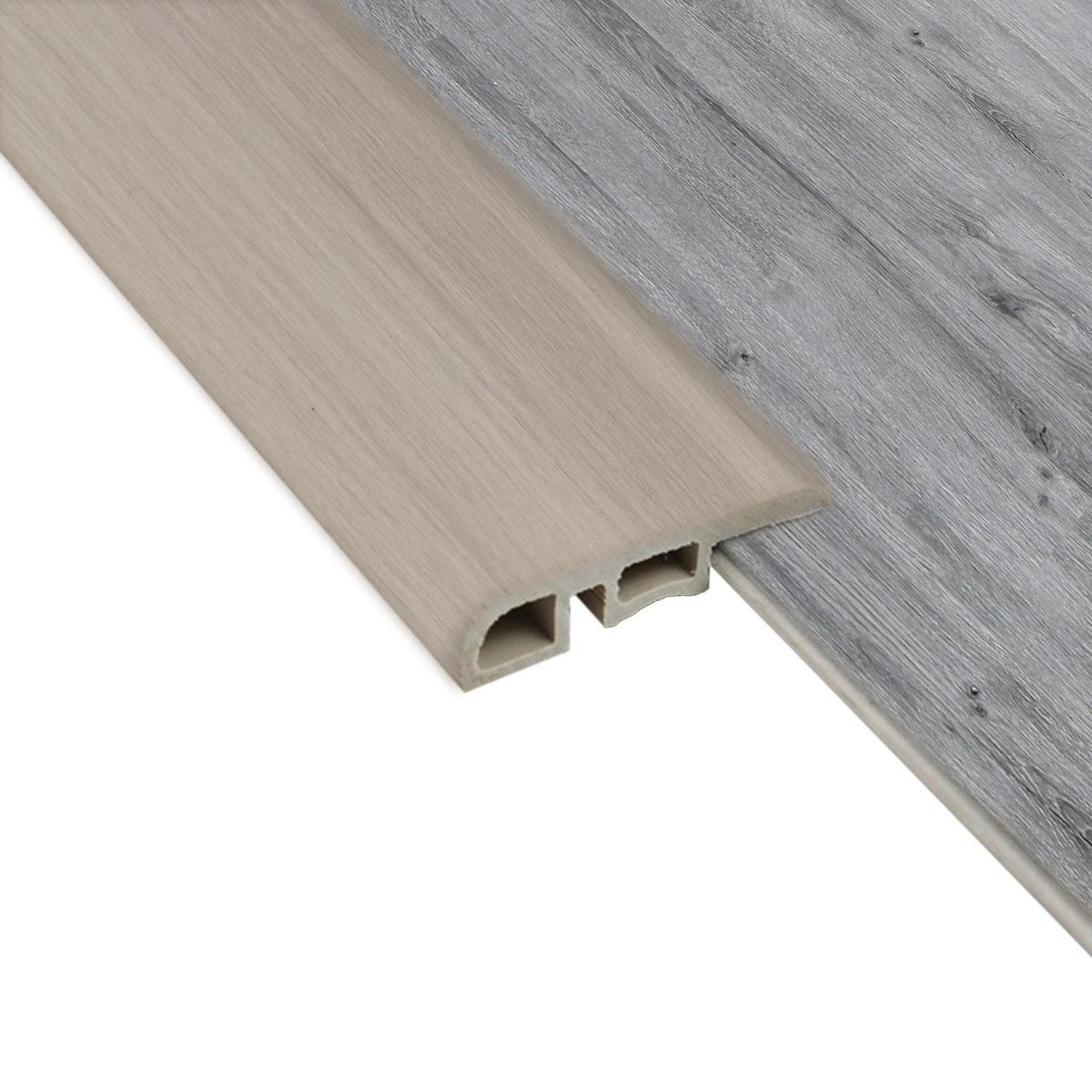 HOGA - Cubrejunta Reductor PVC 2mt x 45mm Blanco