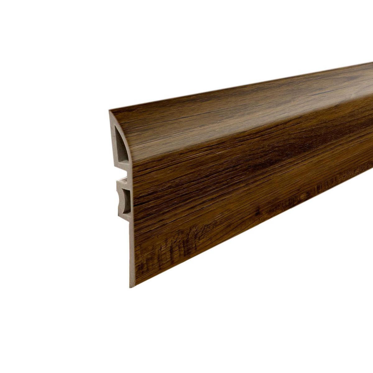 HOGA - Cubrejunta Reductor PVC 2mt x 45mm Café