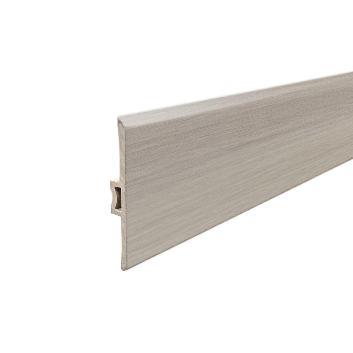 HOGA - Moldura T PVC 2mt x 45mm Blanco