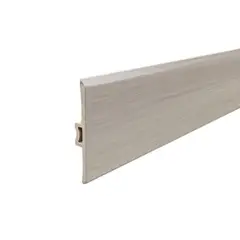 HOGA - Moldura T PVC 2mt x 45mm Blanco