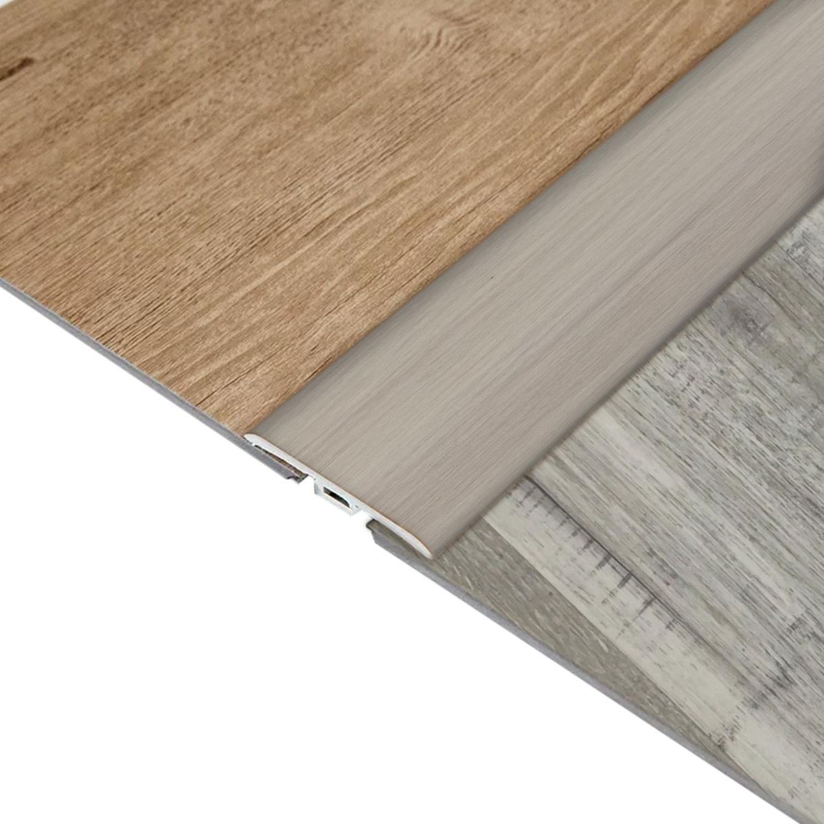 HOGA - Moldura T PVC 2mt x 45mm Blanco