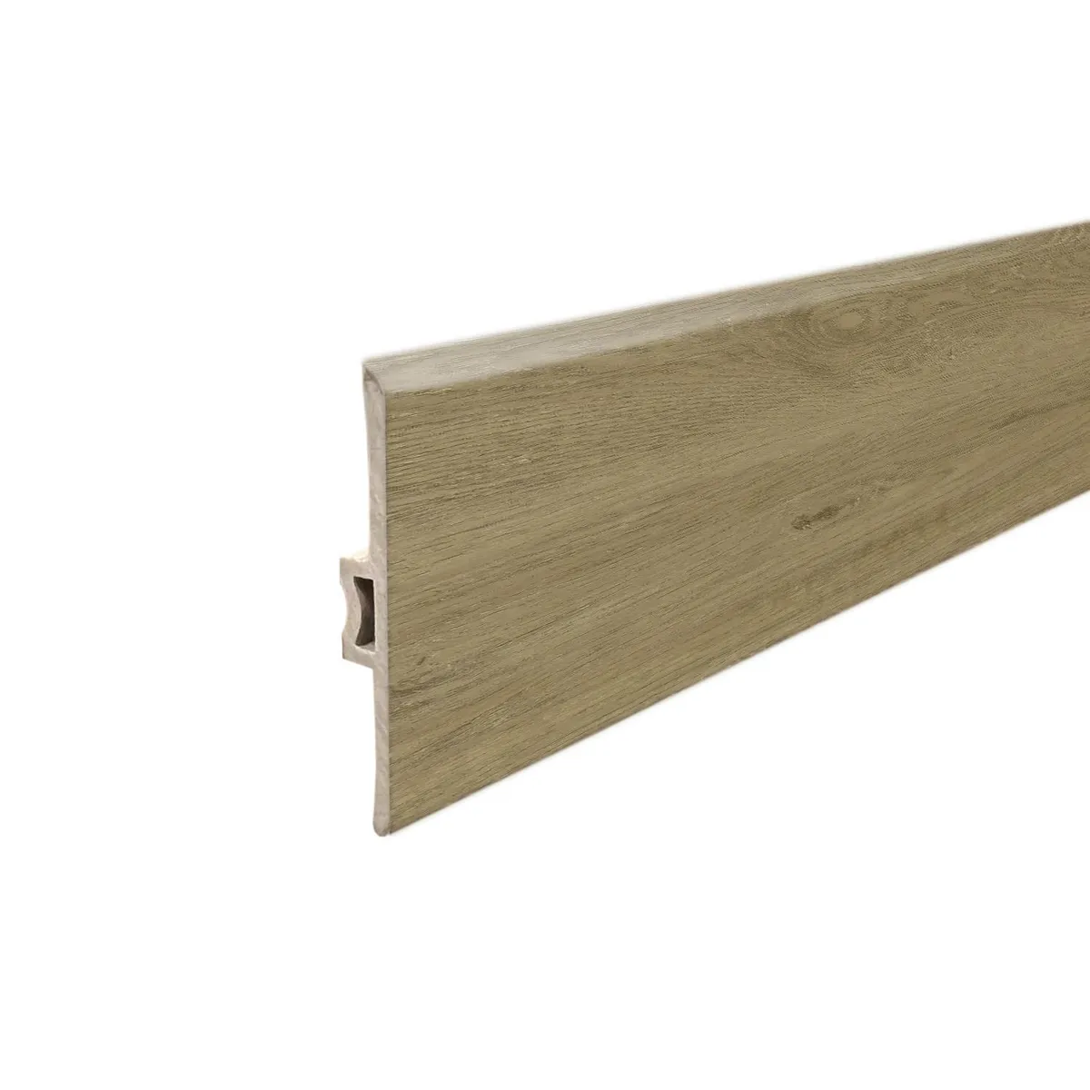 HOGA - Moldura T PVC 2mt x 45mm Abedul