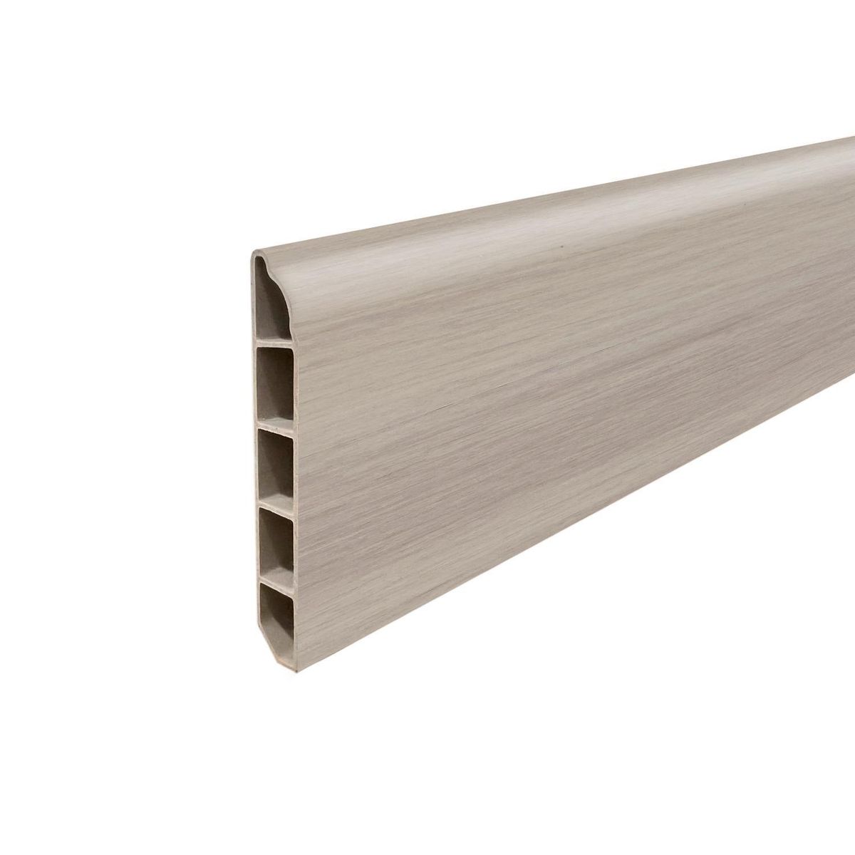 HOGA - Guardapolvo PVC 2mt x 80mm Blanco