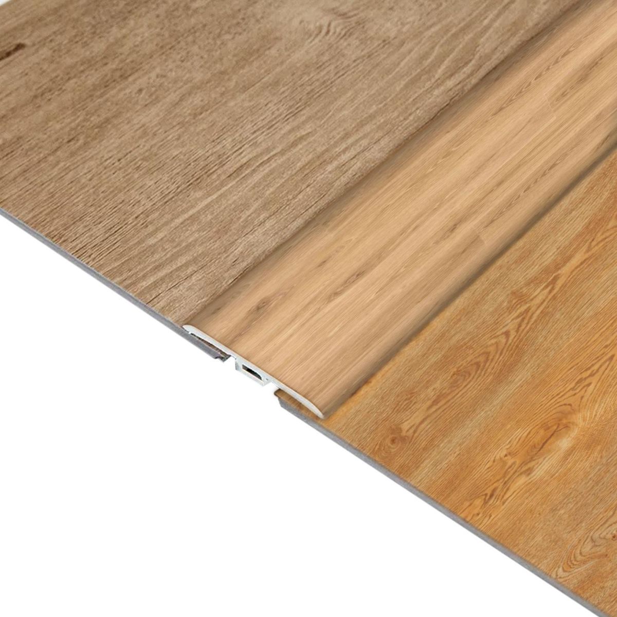 HOGA - Moldura T PVC 2mt x 45mm Roble Suave