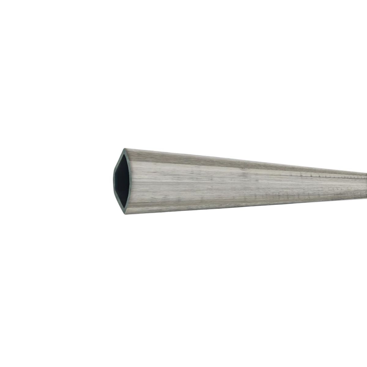 HOGA - Cuarto Rodon 19mm x 19mm x 2mt Gris Absoluto