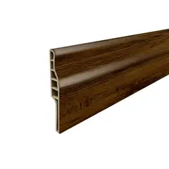HOGA - Guardapolvo PVC 2mt x 90mm Café