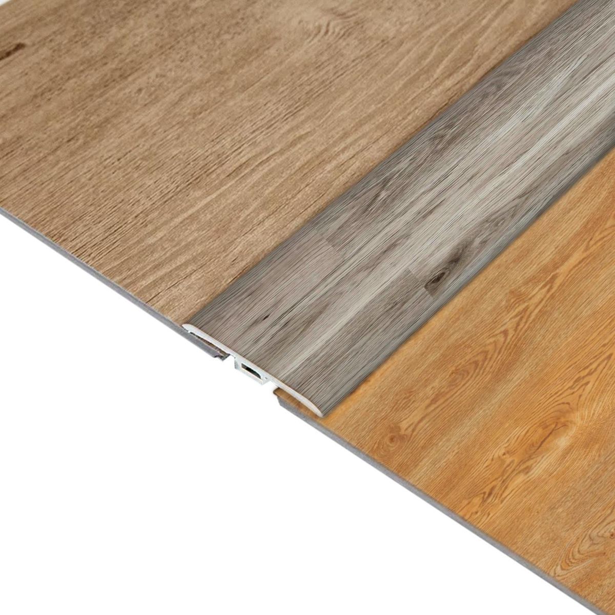 HOGA - Moldura T PVC 2mt x 45mm Rústico Haya