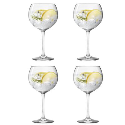 Imagen 2 del producto Set 4 Copas Ague Vidrio 620 ml Hausman