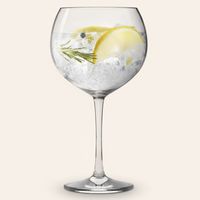 Set 4 Copas Ague Vidrio 620 ml Hausman