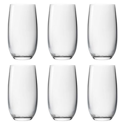 Imagen 2 del producto Set 6 Vasos Alto de Vidrio 500 ml