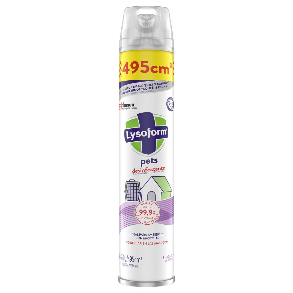 LYSOFORM - Aerosol pets 495 cc