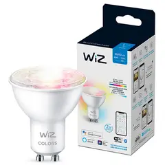 WIZ - Ampolleta Inteligente Wifi 4.7 W GU10 400 lm Luz Multicolor