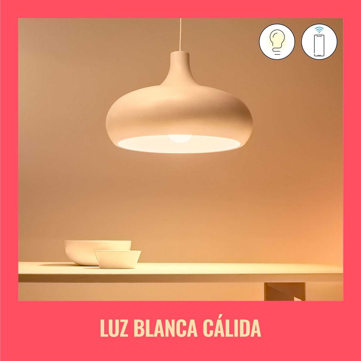 WIZ - Ampolleta Inteligente Wiz Wifi 4.7 W GU10 400 lm Luz Multicolor