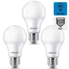 PHILIPS - Ampolleta led 10.5 W E27 900 lm Luz Fría