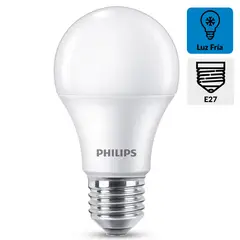 PHILIPS - Pack 2 Ampolletas Led Ecohome 8 W E27 700 lm Luz Fría