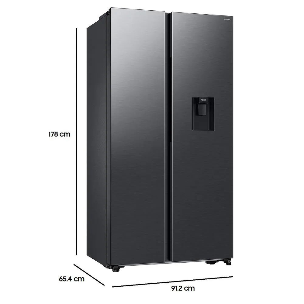 Refrigerador Side by Side No Frost 578 Litros Negro RS57DG4100B4ZS, foto 4