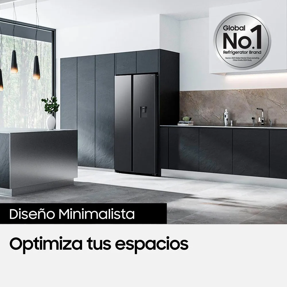 Refrigerador Side by Side No Frost 578 Litros Negro RS57DG4100B4ZS, foto 7