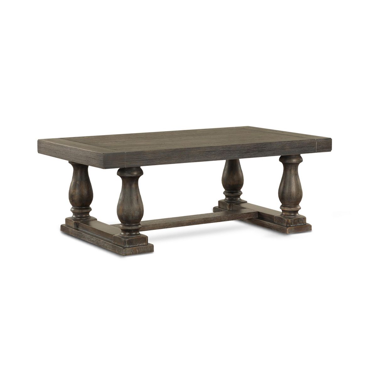 CIC - Mesa de Centro Brigthon Gris Envejecido 71x127x45 cm