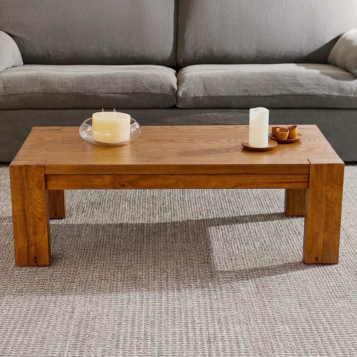 CIC - Mesa de centro Gales Café 38x152x76 cm