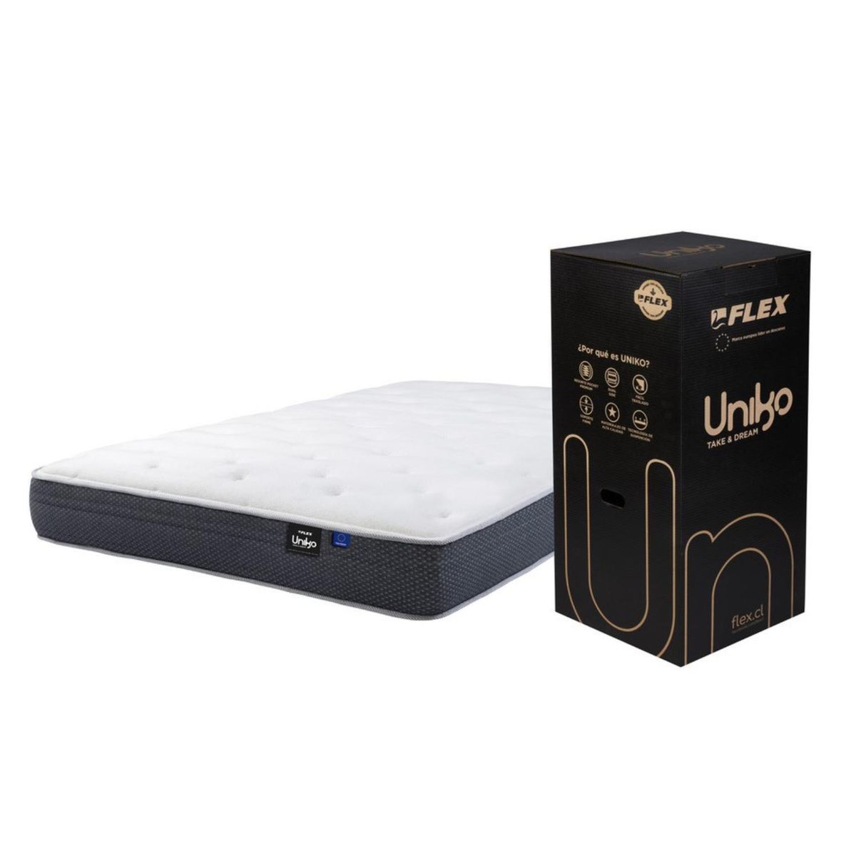 FLEX - Colchón Uniko 1.5 plazas