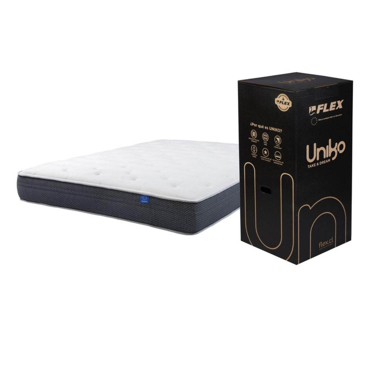 FLEX - Colchón Uniko 2 plazas