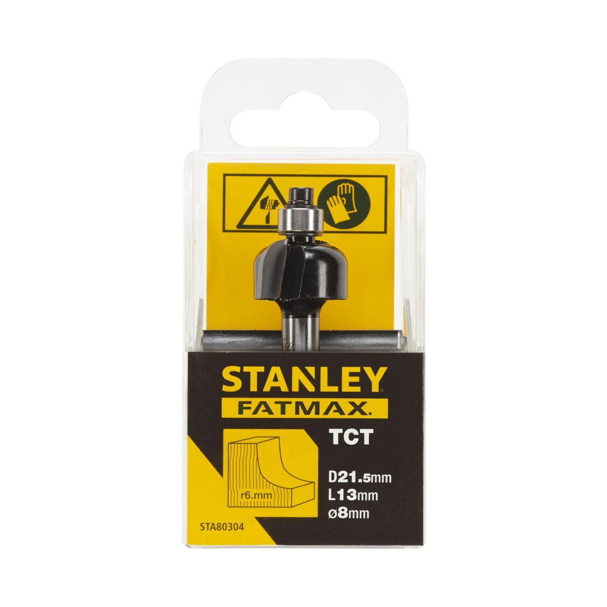 STANLEY - Fresa cola de milano 1/2” vástago 1/4"