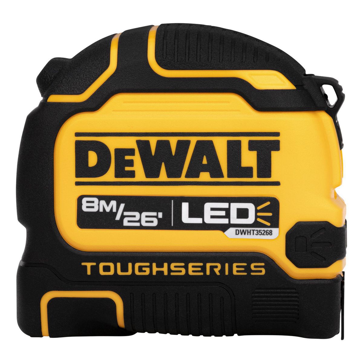 DEWALT - Cinta de medir 8 metros con luz led Toughseries