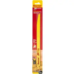 STARRETT - Set 2 Sierras Sables Bimetal Madera 305 mm (6 Tpi)
