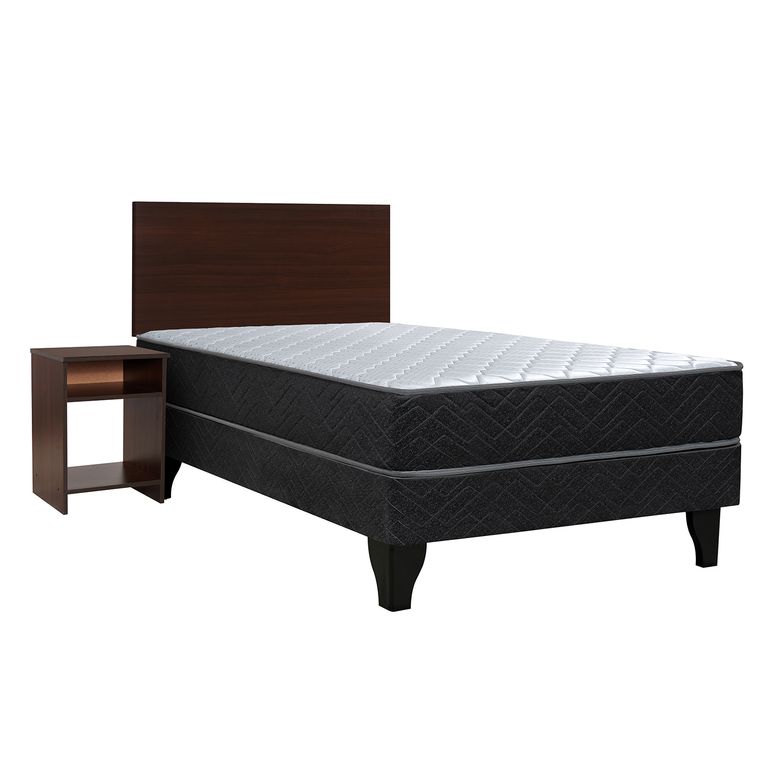 Cama Europea Madrid 1 Pl + Set Cadiz