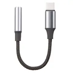 FIDDLER - Adaptador Jack 3.5mm a USB tipo C