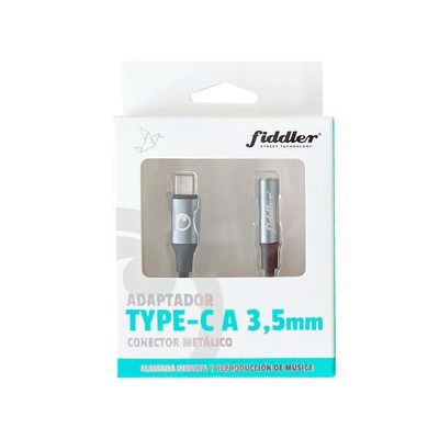 Imagen 2 del producto Adaptador Audio Jack 3. 5Mm A Usb Tipo C Para Celular