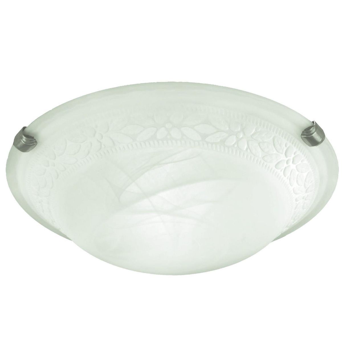 BP ILUMINACION - Plafón Capri III 2 Luces Metal Blanco