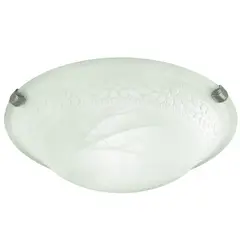 BYP - Plafón Capri III 2 Luces Metal Blanco 60 W 30.2 cm