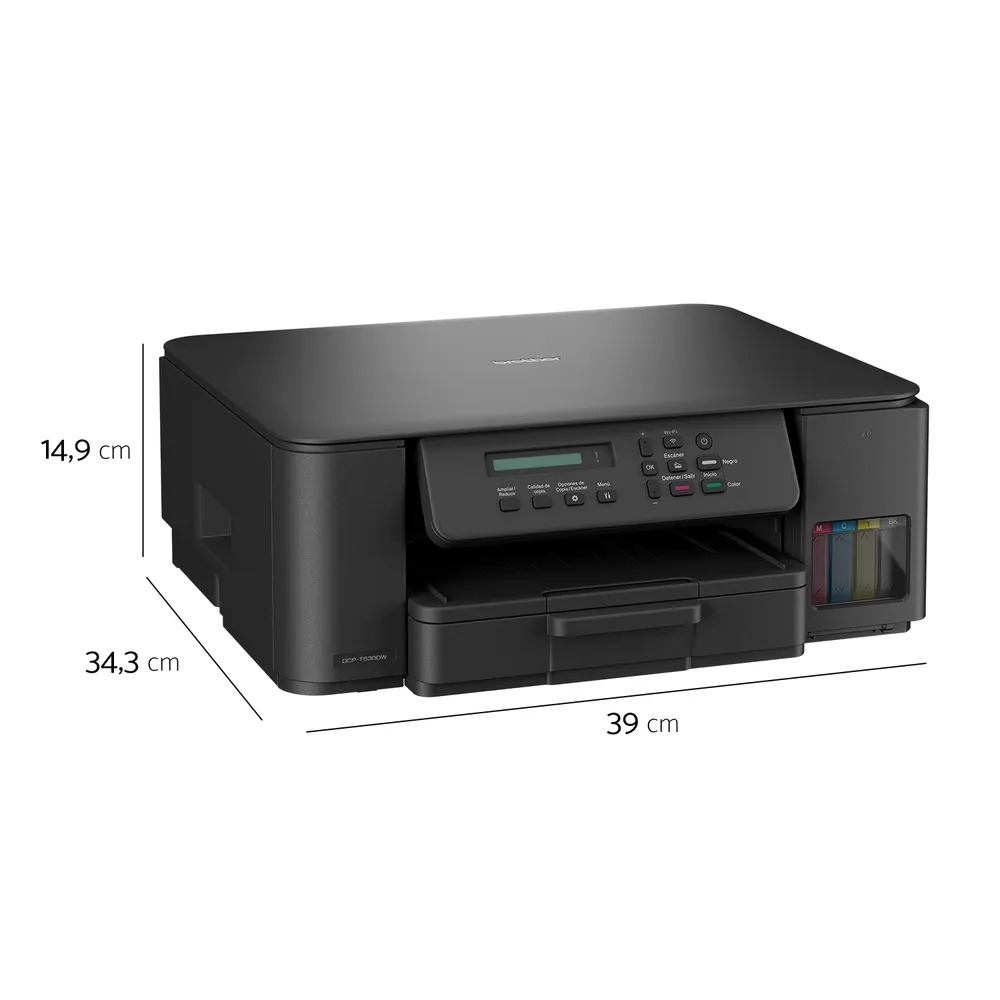 Brother DCP-T530DW Negro, foto 11