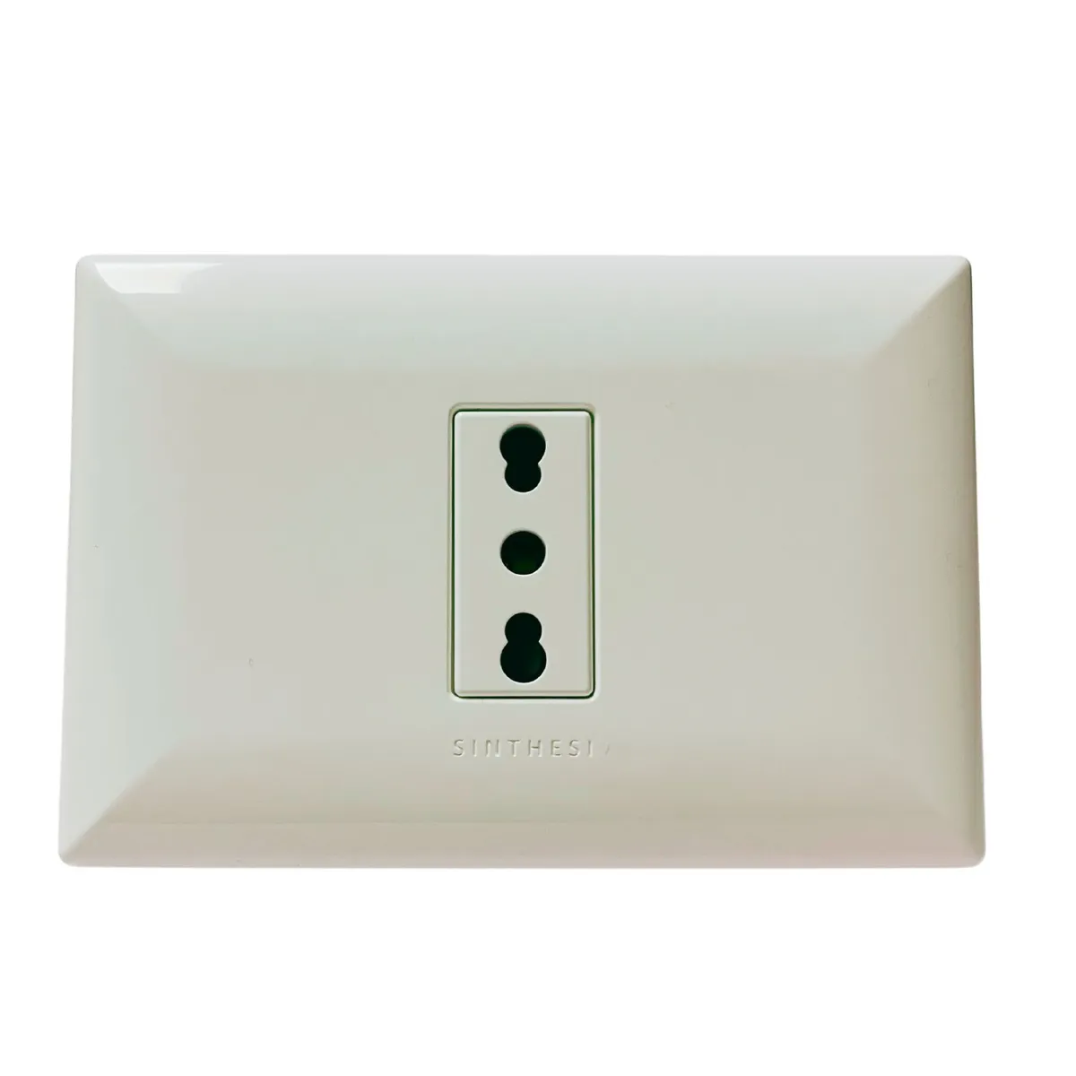 SINTHESI - Enchufe simple 10/16A armado S17 blanco