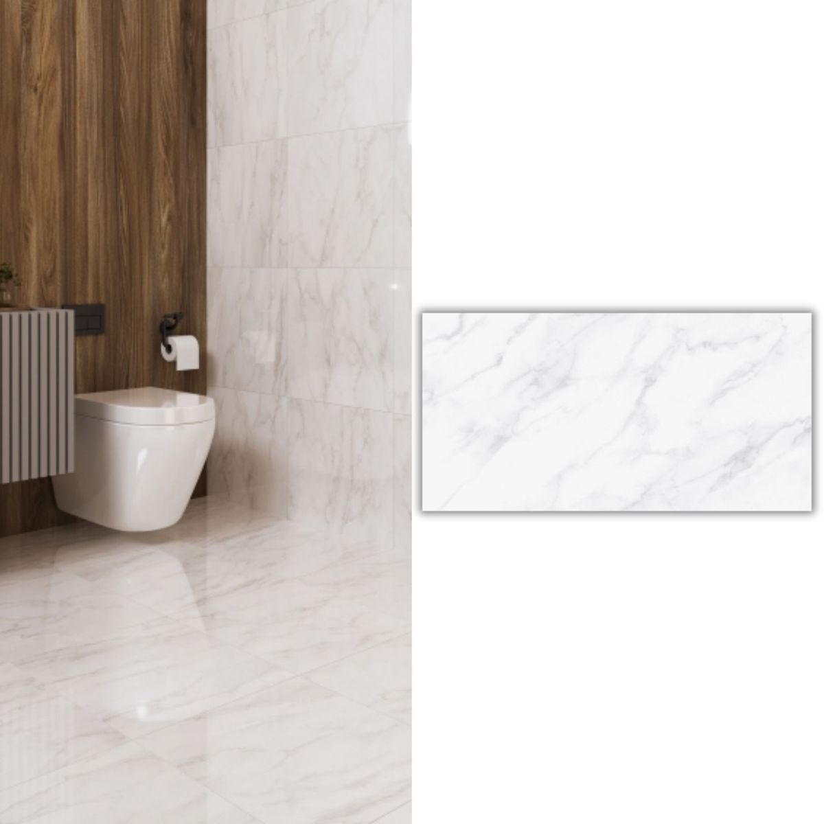 ANGELGRES - Cerámica 31x60 cm Angelus Gris/Plata 2.03 m2