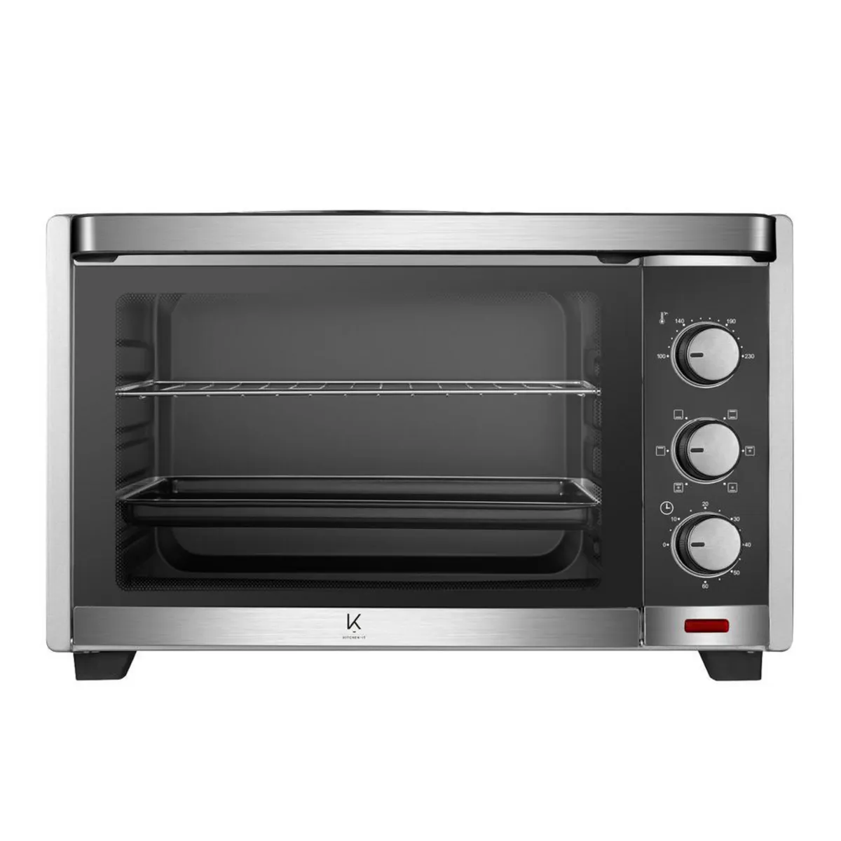 KITCHEN IT - Horno Eléctrico 45 Litros Silver Series