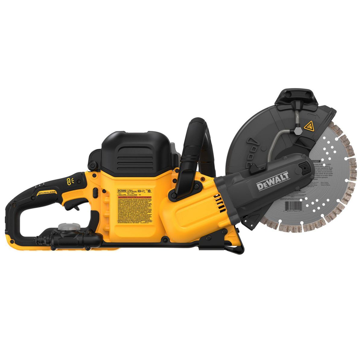 DEWALT - Sierra De Corte Para Concreto Y Metal 9" 60V Max Brushless