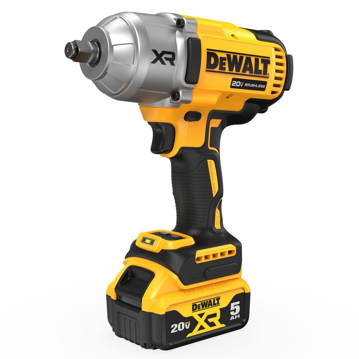 DEWALT - Llave de impacto inalámbrica 1/2" 20V