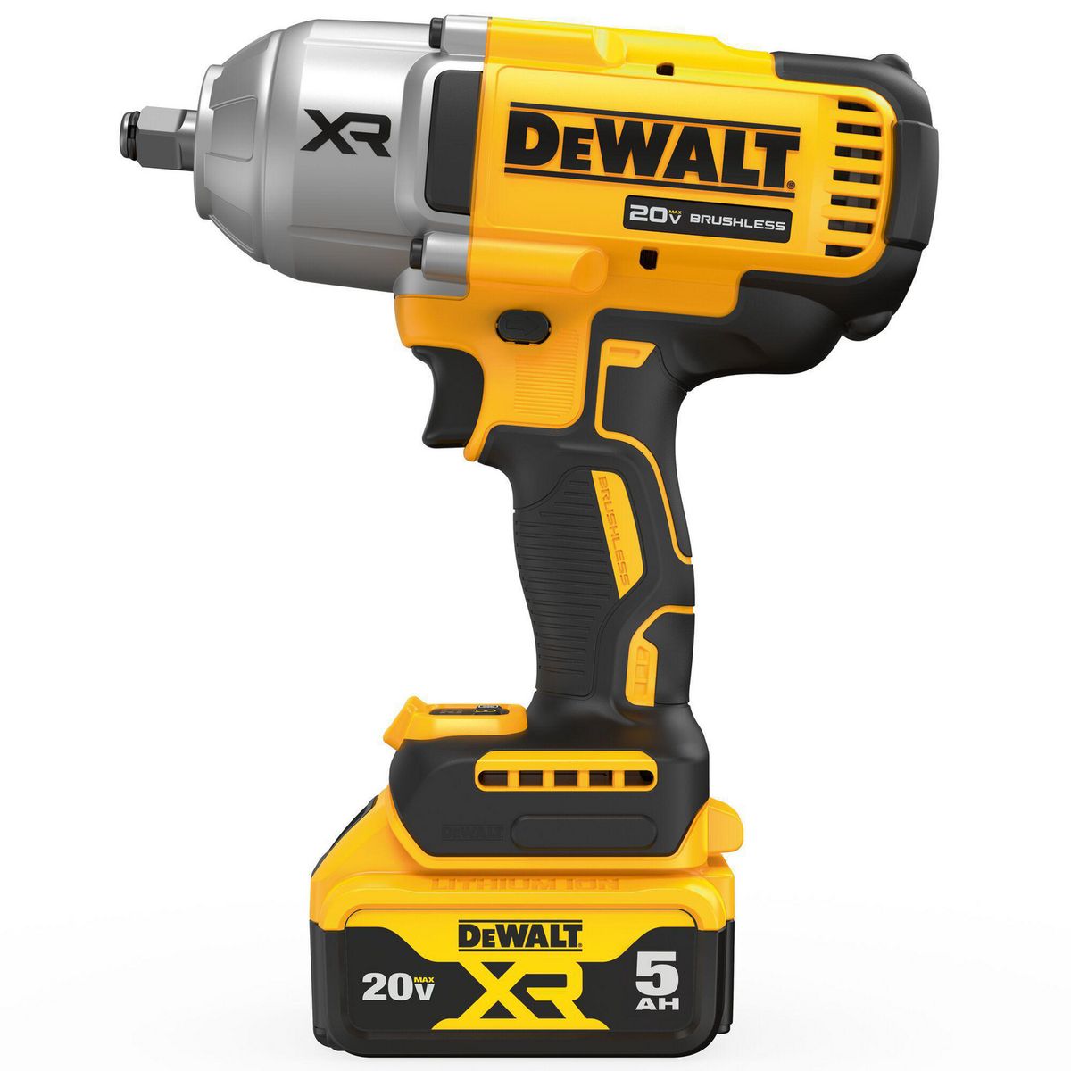 DEWALT - Llave de impacto inalámbrica 1/2" 20V