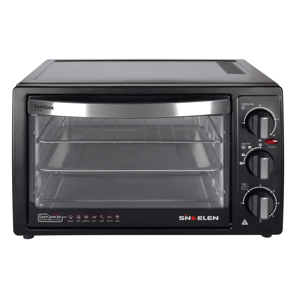 Sindelen HE-255NG 25 L Negro, foto 4