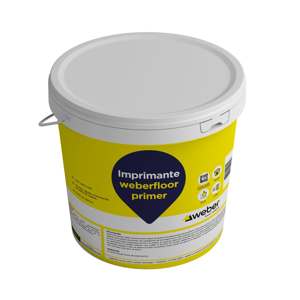 WEBER - Imprimante Superficie Rígido 10 kg