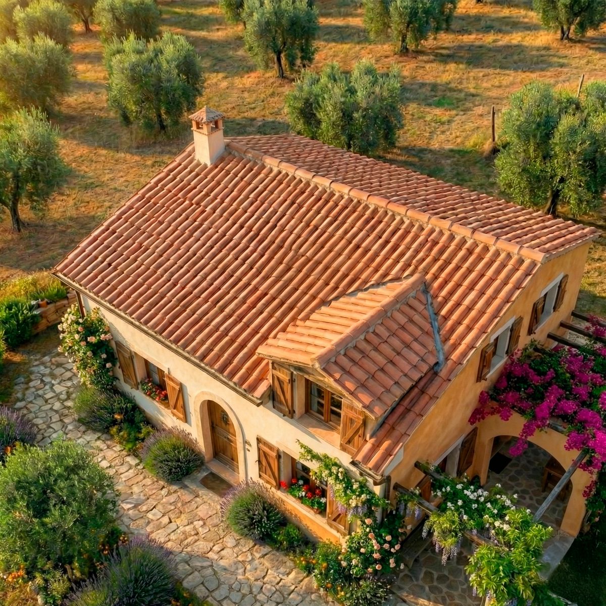 CEJATEL - Cumbrera Colonial Arcilla 18x42 cm 11 mm Terracota