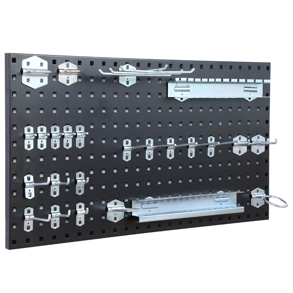 AUTORODEC - Organizador de herramientas de pared de 90x45 cm + 25 accesorios