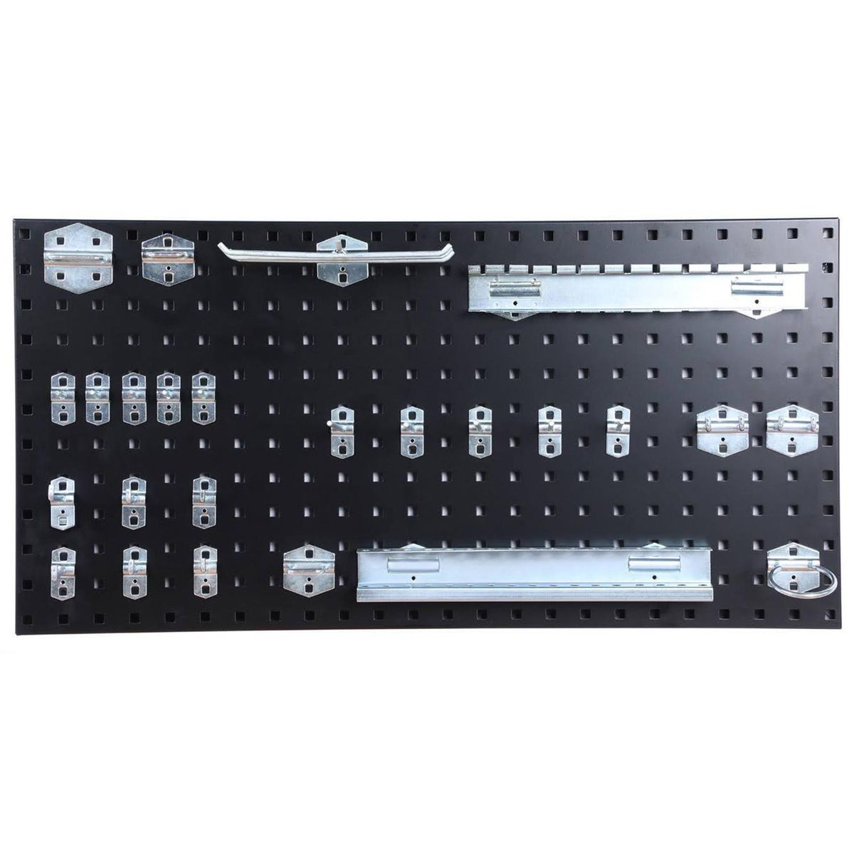 AUTORODEC - Organizador de herramientas de pared de 90x45 cm + 25 accesorios