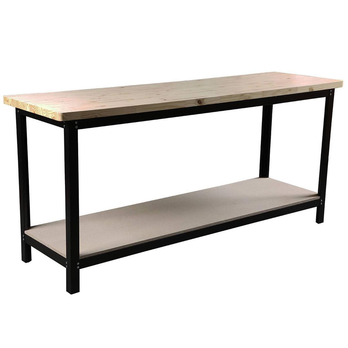 PRESTO - Mesón de trabajo 200 x 60 x 92 cm madera solida