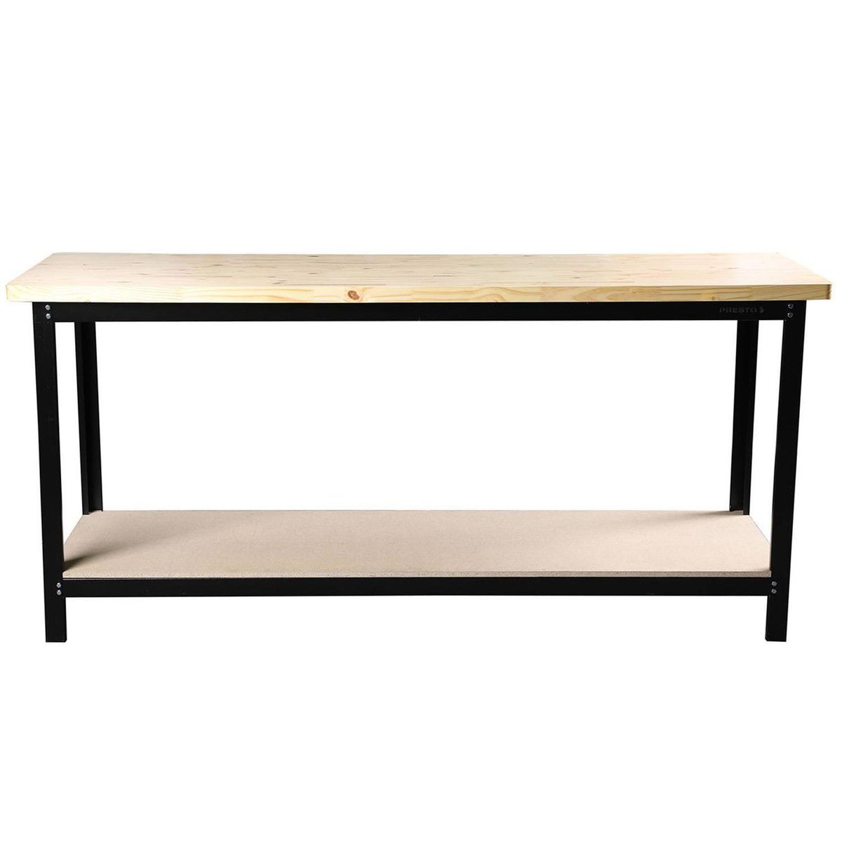 PRESTO - Mesón de trabajo 200 x 60 x 92 cm madera solida