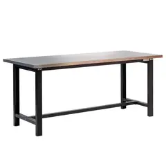 AUTORODEC - Mesón de trabajo de 180 x 75 x 88 cm superficie acero inoxidable