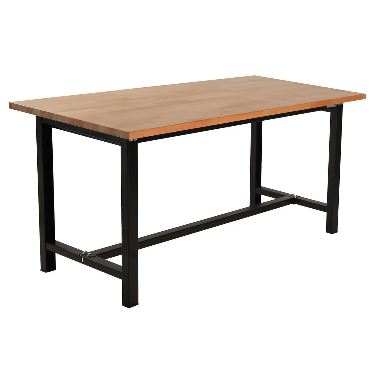 AUTORODEC - Mesón de trabajo de 180 x 75 x 88 cm superficie madera sólida