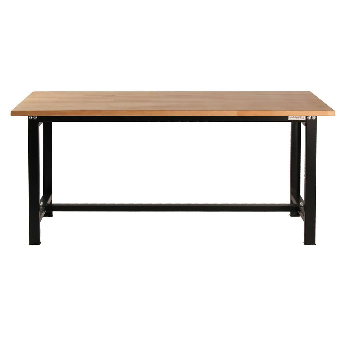 AUTORODEC - Mesón de trabajo de 180 x 75 x 88 cm superficie madera sólida